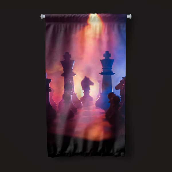 Askeri Duvar Flaması | Satranç ve Strateji 11167