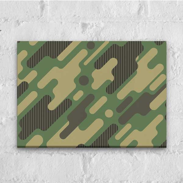 Modern Askeri Kamuflaj Duvar Tablosu – 11252