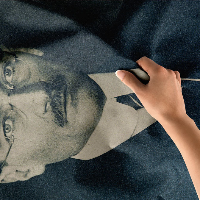 Atatürk Portreli Kumaş Duvar Örtüsü 6202