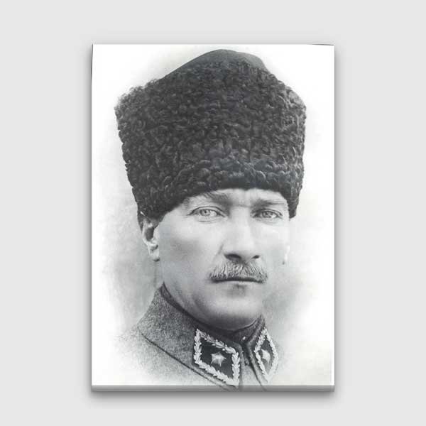 ataturk-duvar-tablolari-13939-00 Klasik Atatürk Portre Kanvas Tablo 13939