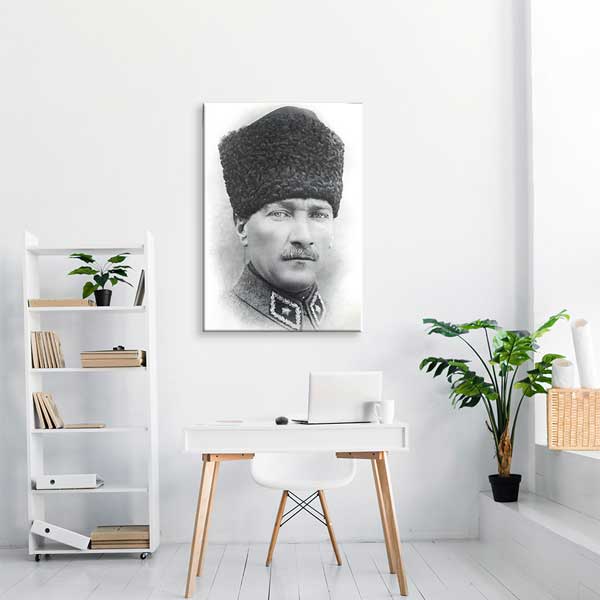 Klasik Atatürk Portre Kanvas Tablo 13939