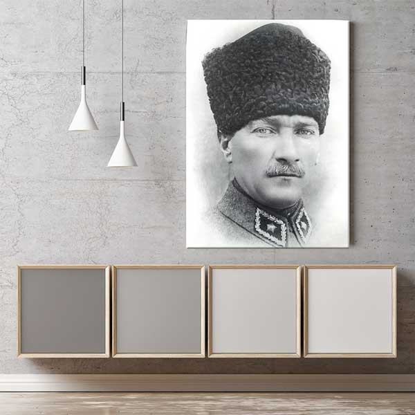 Klasik Atatürk Portre Kanvas Tablo 13939