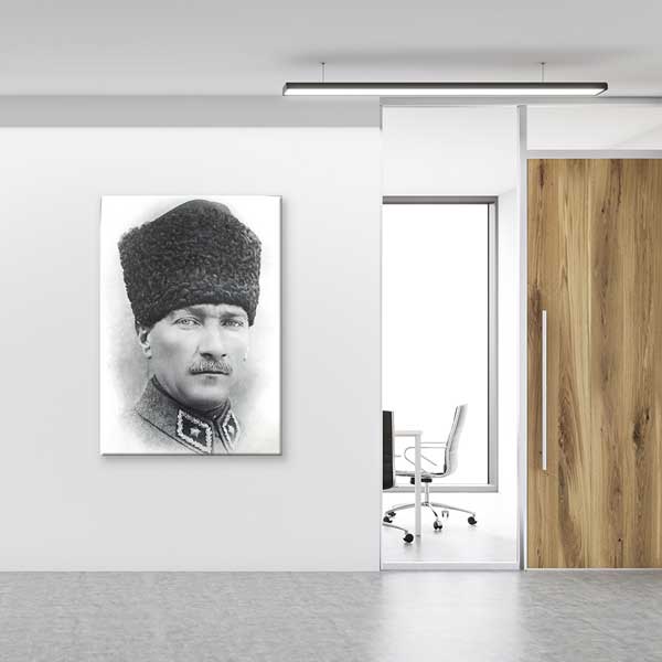 Klasik Atatürk Portre Kanvas Tablo 13939