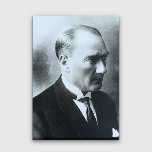 ataturk-posteri-13943-00 Klasik Atatürk Portre Kanvas Tablo 13943