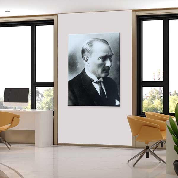 Klasik Atatürk Portre Kanvas Tablo 13943