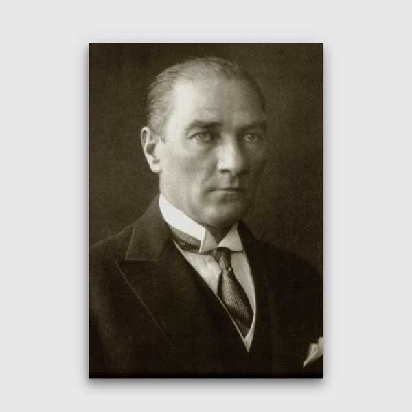 ataturk-tablolar-6184-00 Atatürk Klasik Portre Kanvas Tablo 6184