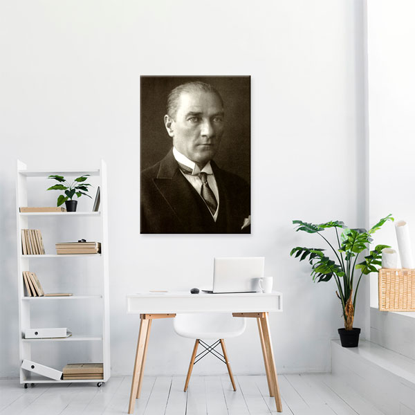 Atatürk Klasik Portre Kanvas Tablo 6184
