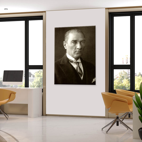 Atatürk Klasik Portre Kanvas Tablo 6184