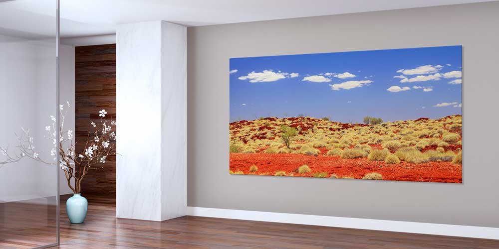 Avustralya Kızıl Çöl Manzarası Büyük Ebatlı Duvar Dekor Ürünü 14097