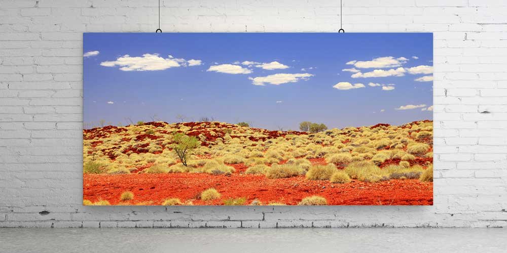 Avustralya Kızıl Çöl Manzarası Büyük Ebatlı Duvar Dekor Ürünü 14097