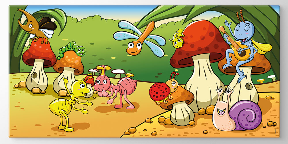 Bu büyük ebatlı duvar dekoru anaokulları ve kreşler 10188