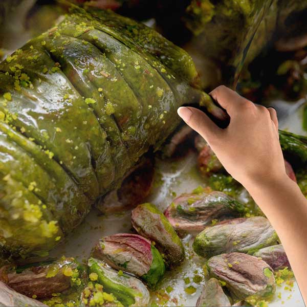 Fıstıklı Sarma Baklava Temalı Duvar Örtüsü 12572