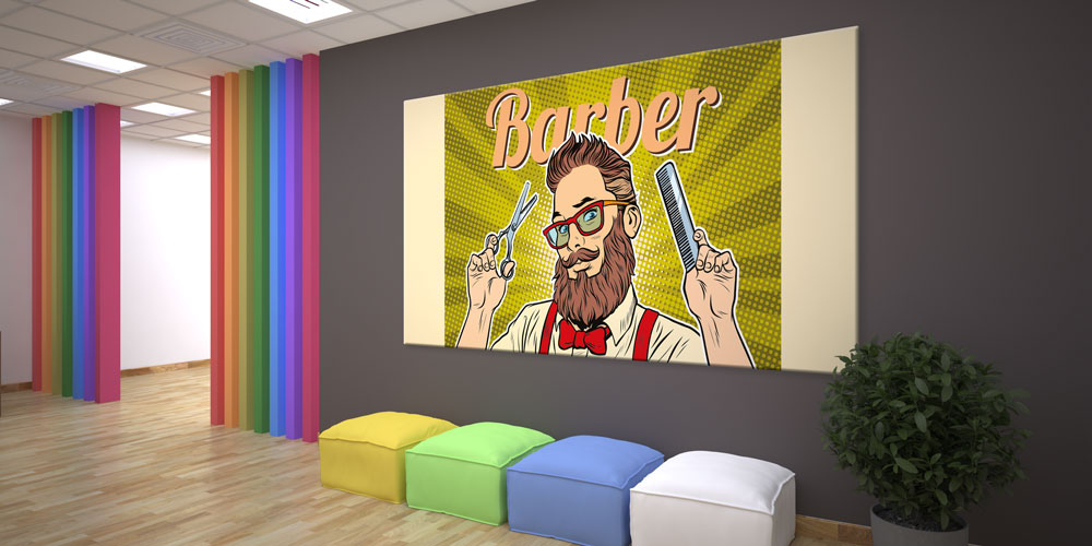 Barber Shop Duvar Dekoru 7933