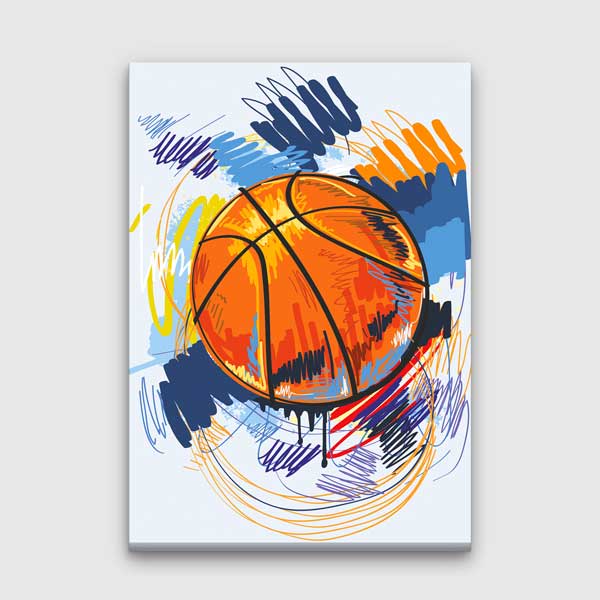 basketball-wall-decor-5814-00 Basketball Art Kanvas Tablo – 5814