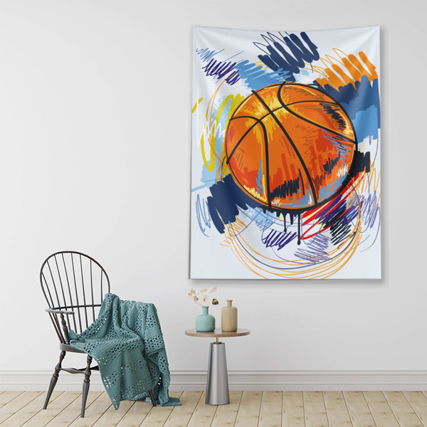 Basketbol Spor Duvar Örtüsü 5884