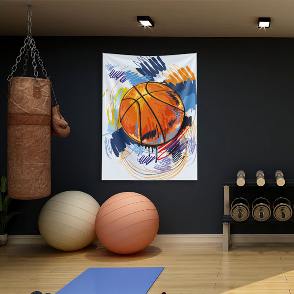 Basketbol Spor Duvar Örtüsü 5884