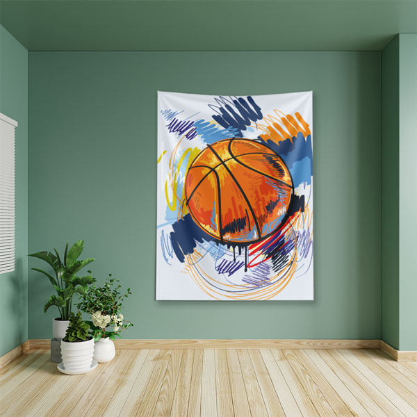 Basketbol Spor Duvar Örtüsü 5884