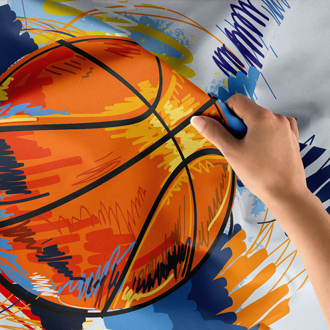 Basketbol Spor Duvar Örtüsü 5884