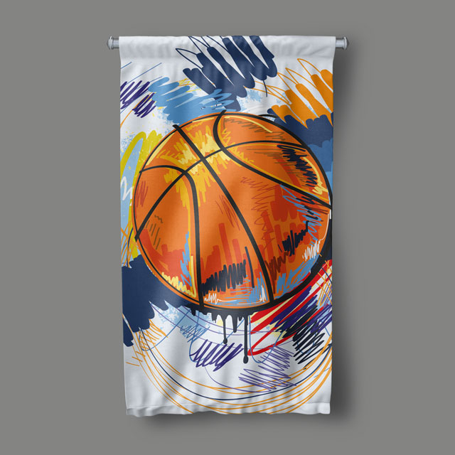 Basketbol Temalı Duvar Flaması 5903
