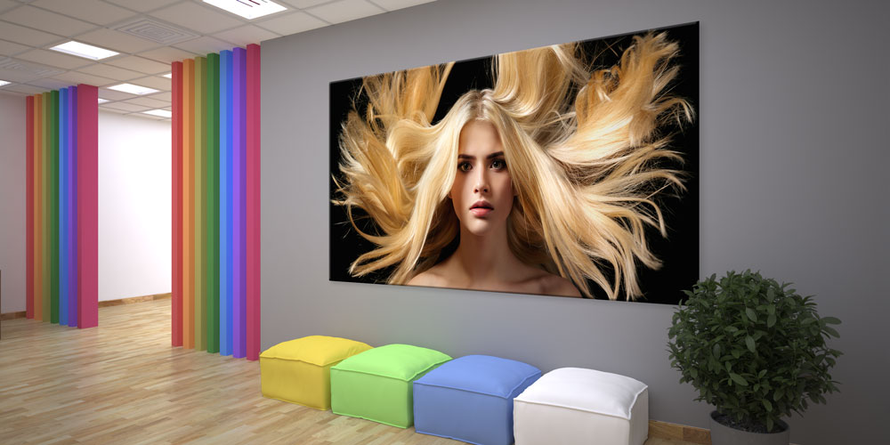 Sarı Saçlı Kadın Portresi Duvar Dekoru 7922