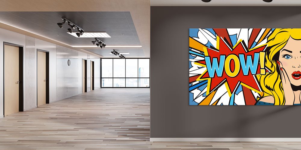 beauty-saloon-wall-art-7930-02 Pop Art Kadın Duvar Dekoru 7930