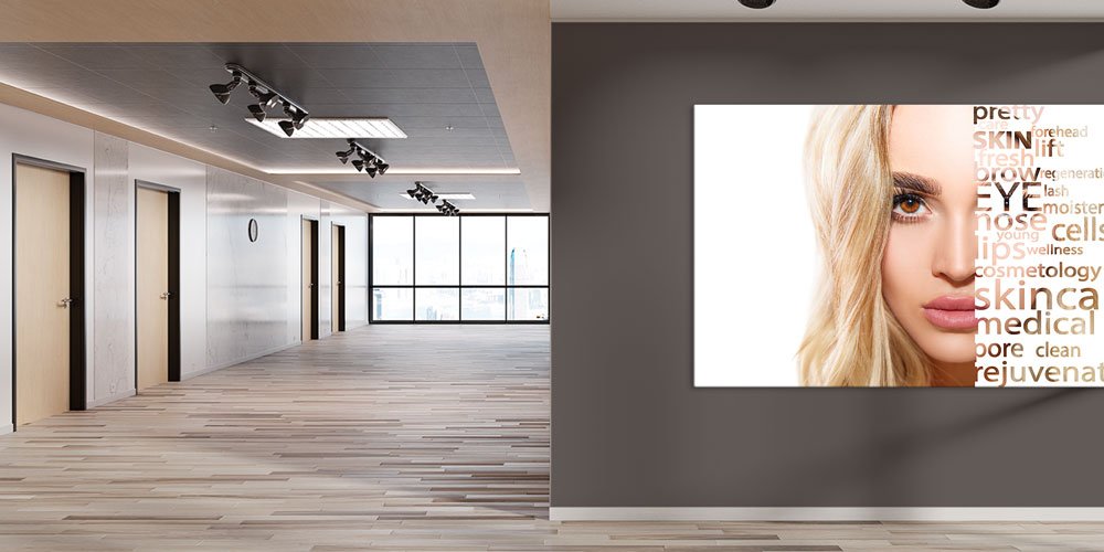 beauty-saloon-wall-decor-7929-02 Güzellik ve Cilt Bakım Duvar Dekoru 7929