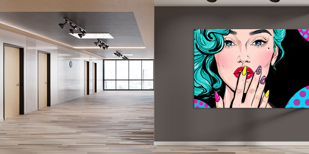 Pop Art Manikür Duvar Dekoru 7932