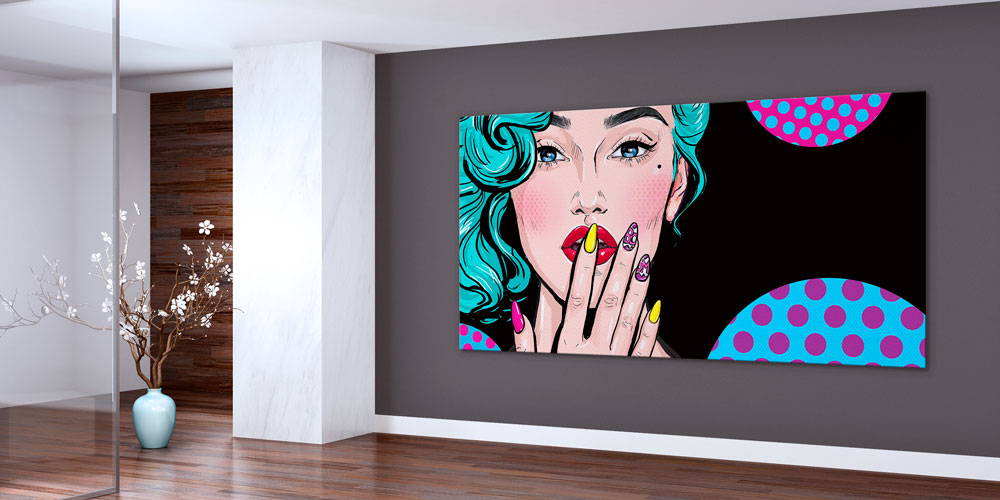Pop Art Manikür Duvar Dekoru 7932