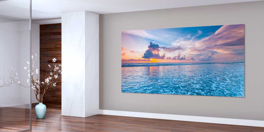 Okyanus ve Gün Batımı Büyük Duvar Dekoru 14075