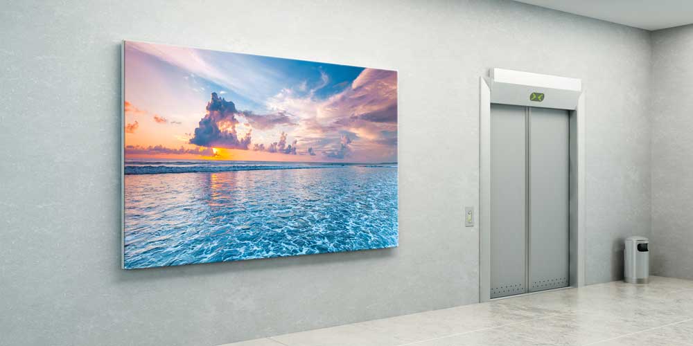 Okyanus ve Gün Batımı Büyük Duvar Dekoru 14075