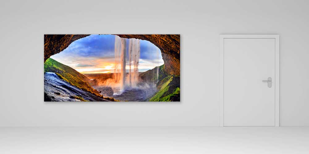 big-size-wall-print-14253-04 Seljalandsfoss Şelalesi Büyük Ebat Duvar Dekor Ürünü 14253