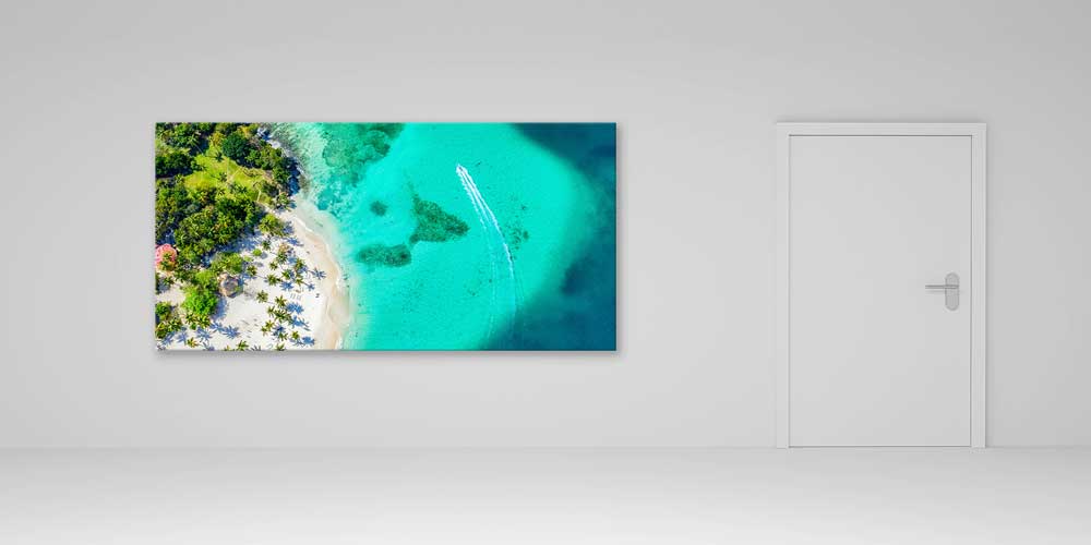 big-wall-design-art-14066-04 Tropik Sahil Drone Görünümü Büyük Duvar Dekoru 14066