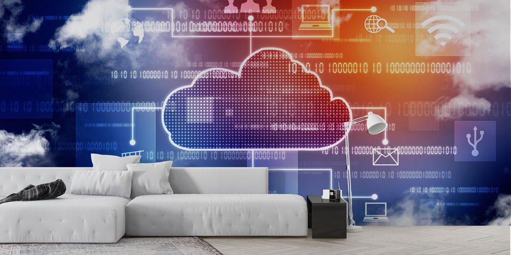 bilgisayar-ofis-duvar-kagidi-5387-03 Bulut Bilişim ve Dijital Veri Ağı Temalı Modern Ofis Duvar Kağıdı 5387
