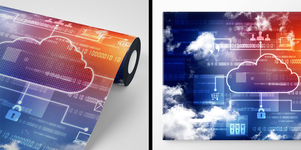 bilgisayar-ofis-duvar-kagidi-5387-06 Bulut Bilişim ve Dijital Veri Ağı Temalı Modern Ofis Duvar Kağıdı 5387