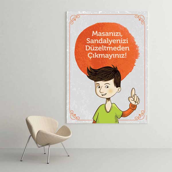 bilgisayar-sinifi-duvar-posterleri-b-413-01 Sınıf Düzenleme Kuralları Eğitim Posteri - Okullar İçin – B-413