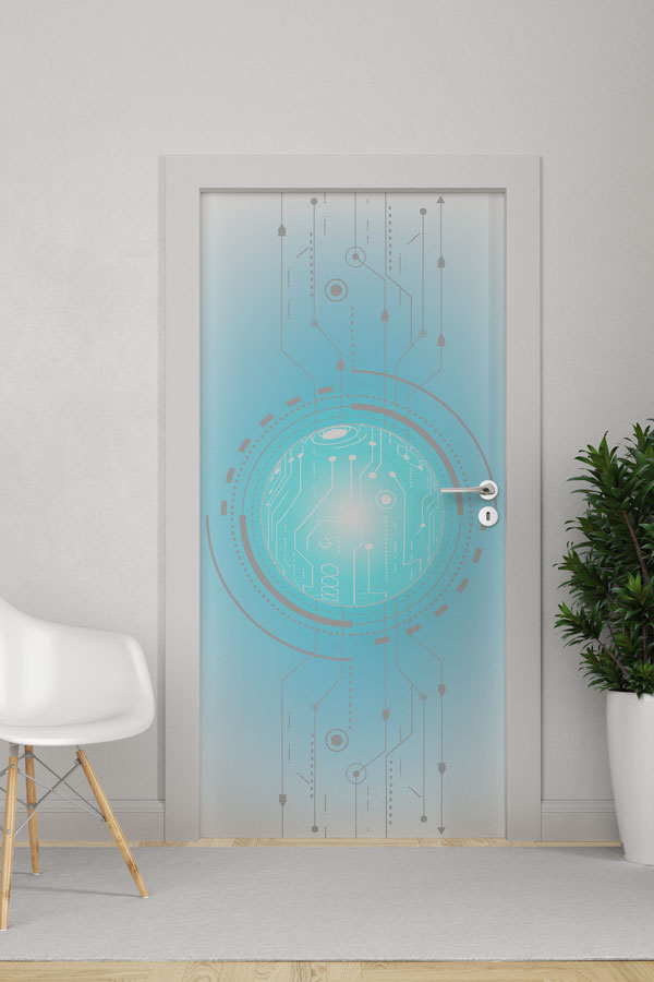 Siber Teknoloji Devre Bağlantıları Kapı Giydirme - BT Sınıfı & Mühendislik Odası 8904