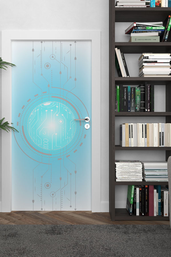 Siber Teknoloji Devre Bağlantıları Kapı Giydirme - BT Sınıfı & Mühendislik Odası 8904