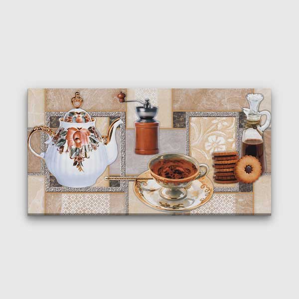 Klasik Çay ve Kahve Temalı Duvar Tablosu – 12263