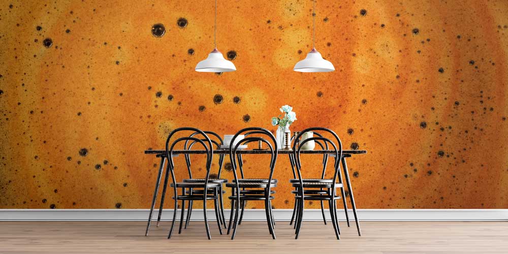 Kahve Köpüğü Desenli Duvar Kağıdı 12342