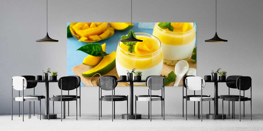 Mango Tatlısı Büyük Ebat Duvar Dekoru – 12434