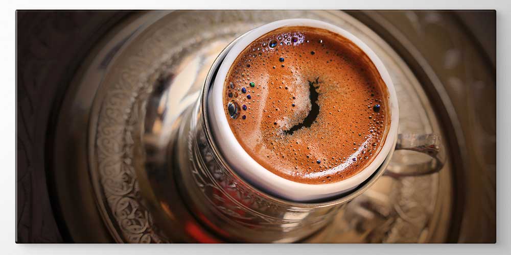 Geleneksel Türk Kahvesi Temalı Büyük Ebat Duvar Dekoru – 12459