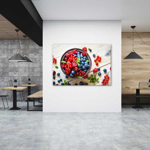 Orman Meyveleri Tasarımlı Kanvas Duvar Tablosu – 12196