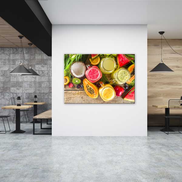 Tropikal Meyve Suları Kanvas Duvar Tablosu – 12206