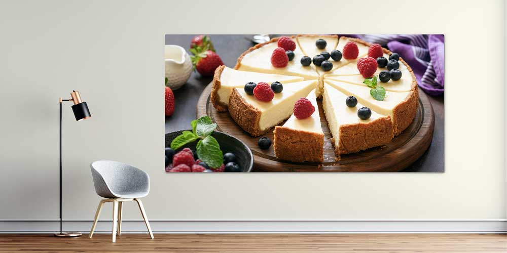 Cheesecake Büyük Ebat Duvar Dekoru – 12432