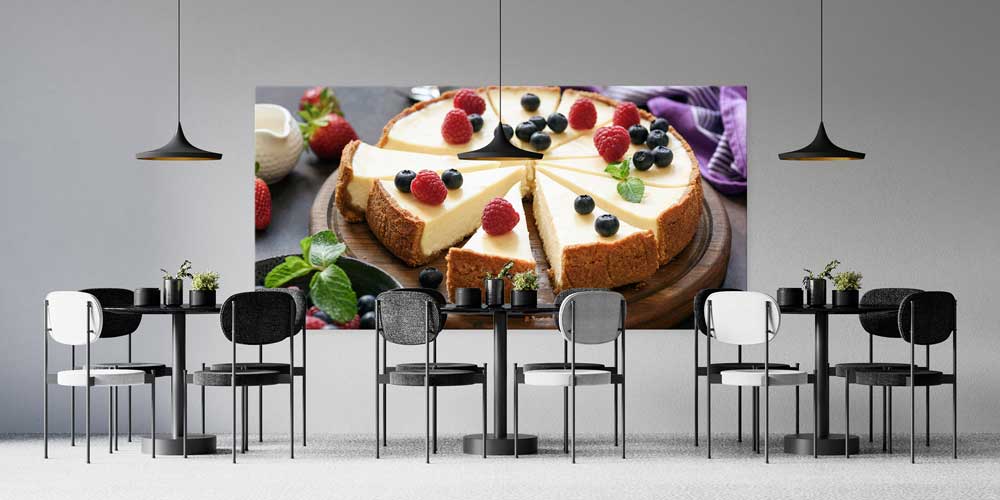 Cheesecake Büyük Ebat Duvar Dekoru – 12432