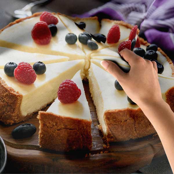 Meyveli Cheesecake Temalı Duvar Örtüsü Kumaş Baskı 12545