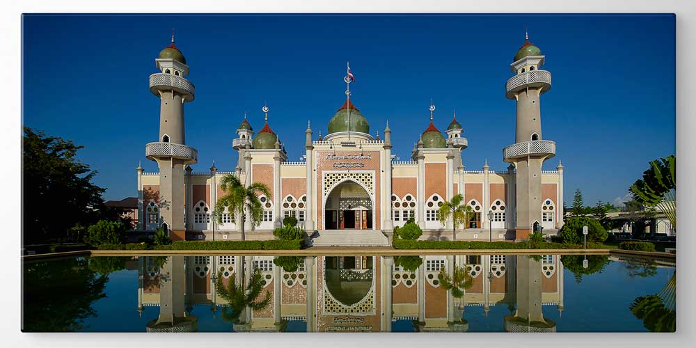 Ubudiah Camii Yansıma Manzarası Büyük Boy Duvar Posteri 11377