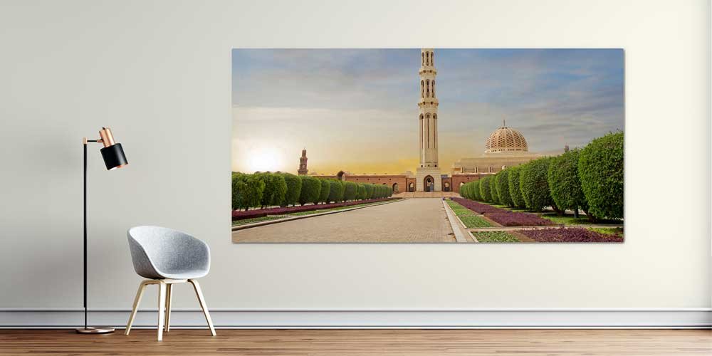 Sultan Kâbus Ulu Camii duvar dekoru 11376