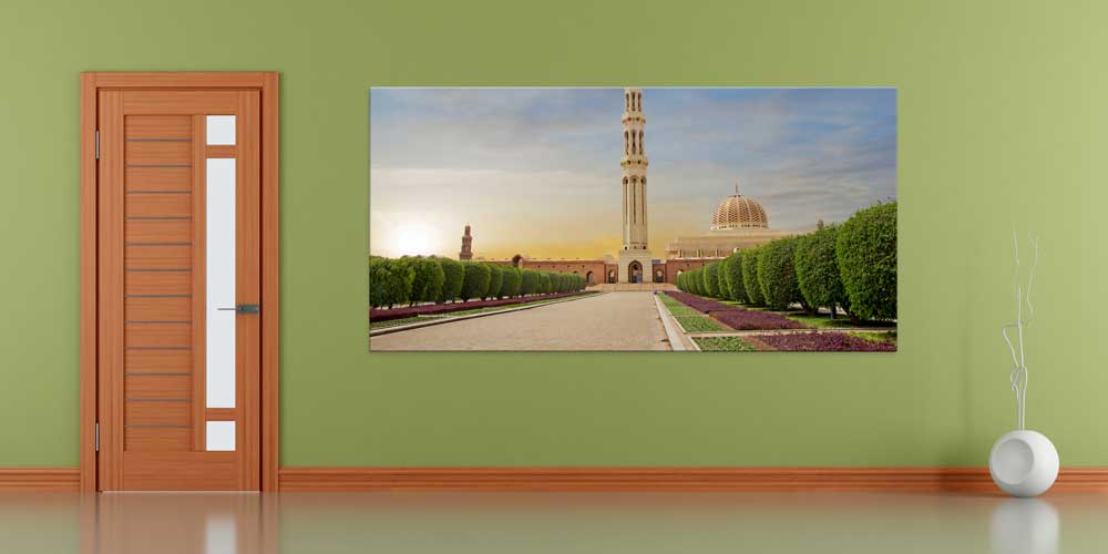 Sultan Kâbus Ulu Camii duvar dekoru 11376