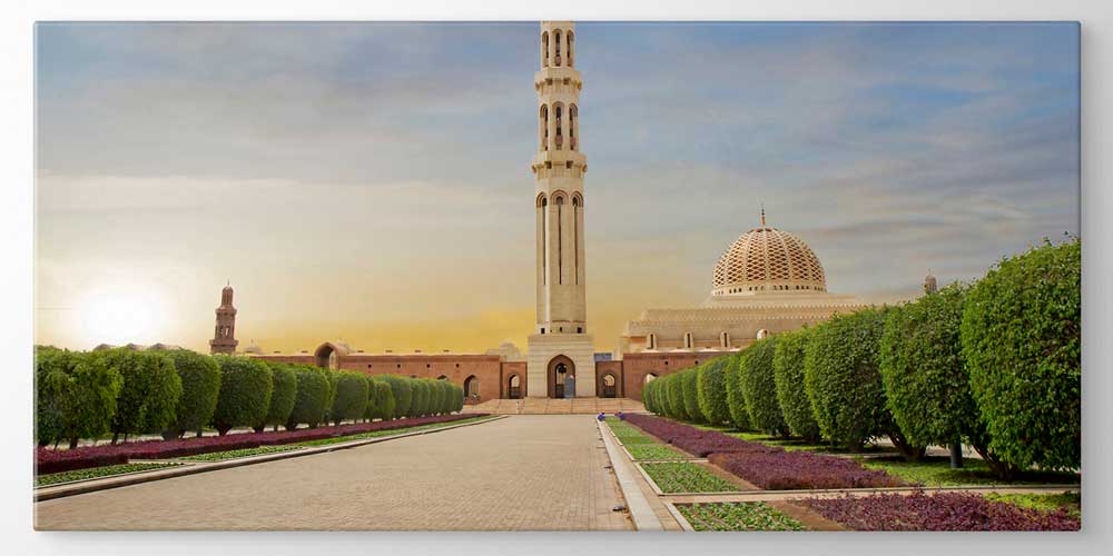 Sultan Kâbus Ulu Camii duvar dekoru 11376